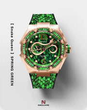 NSquare SnakeQueen Automatic Watch 46mm N11.3 SPRING GREEN|NSquare蛇後系列 自動表-46毫米 N11.3 春天綠