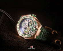 Load image into Gallery viewer, NSquare SnakeQueen Automatic Watch 46mm N11.3 SPRING GREEN|NSquare蛇后系列 自動錶-46毫米  N11.3 春天綠色
