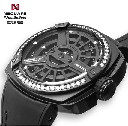 NSQUARE Sweetie Quartz Watch -51mm N19.7 Black|NSQUARE 甜美系列 石英表-51毫米 N19.7 黑色