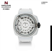 將圖片載入圖庫檢視器 NSQUARE Sweetie Quartz Watch -51mm N19.8 White|NSQUARE 甜美系列 石英表-51毫米 N19.8 白色
