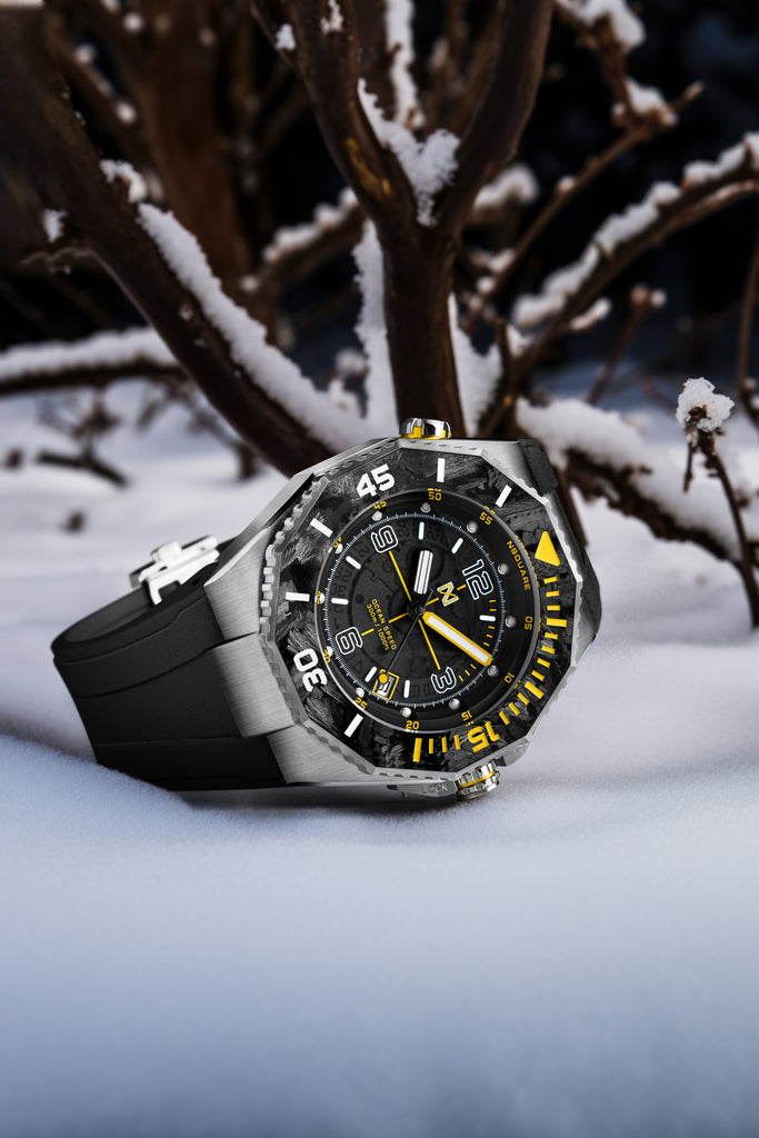 Ocean Speed NS-27.4 Yellow/Black Diver Swiss Automatic