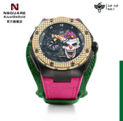 NSQUARE JAPJAP AUTOMATIC WATCH - 46MM N42.1 Violent Gold / Black|NSQUARE JAPJAP系列 自動錶-46毫米 N42.1  狂暴金黑色 限量版