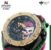 NSQUARE JAPJAP AUTOMATIC WATCH - 46MM N42.1 Violent Gold / Black|NSQUARE JAPJAP系列 自動錶-46毫米 N42.1  狂暴金黑色 限量版