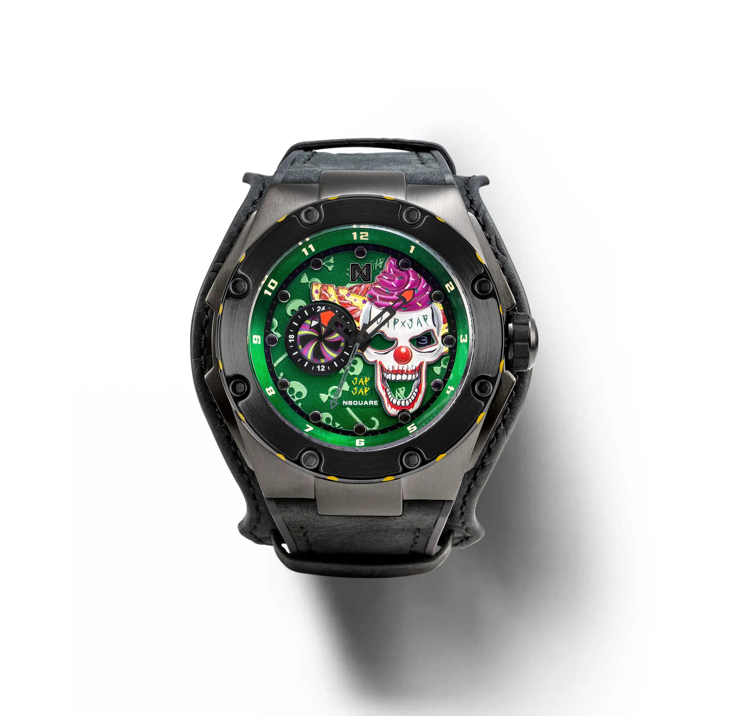 NSQUARE JAPJAP AUTOMATIC WATCH - 46MM N42.2 Violent green|NSQUARE