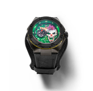 NSQUARE JAPJAP AUTOMATIC WATCH - 46MM N42.2 Violent green|NSQUARE JAPJAP系列 自動錶-46毫米 N42.2 狂暴綠色 限量版