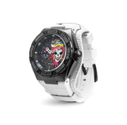 NSQUARE JAPJAP AUTOMATIC WATCH - 46MM N42.3 Blizzard White / Black|NSQUARE JAPJAP系列 自動錶-46毫米 N42.3  暴雪白/黑色 限量版