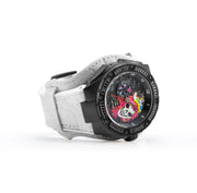 NSQUARE JAPJAP AUTOMATIC WATCH - 46MM N42.3 Blizzard White / Black|NSQUARE JAPJAP系列 自動錶-46毫米 N42.3  暴雪白/黑色 限量版
