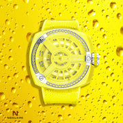 NSQUARE Sweetie Quartz Watch -51mm N19.13 Big Yellow|NSQUARE 甜美系列 石英錶-51毫米 N19.13 大黃