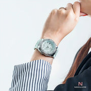 NSquare SnakeQueen39mm Automatic Watch - N48.1 Turquoise|NSquare蛇後39毫米系列 自動表 N48.1 綠色松色