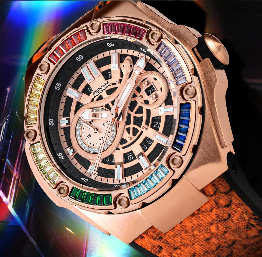 Snake Special Edition N51.9 Rainbow Rose Gold