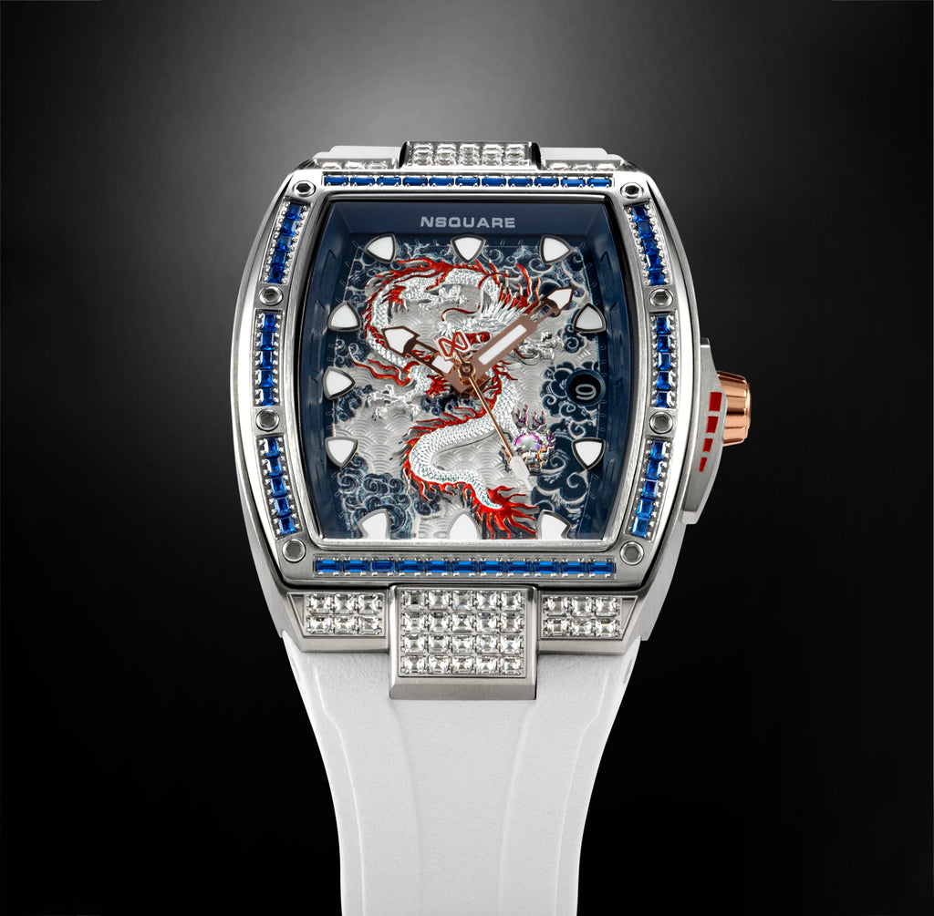 Dragon Overloed Automatic N57.5 SS/White