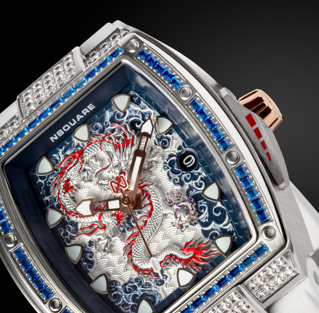 Dragon Overloed Automatic N57.5 SS/White