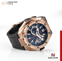 Load image into Gallery viewer, NSquare SnakeKing Automatic Watch - 46mm N10.20 Magic Gold|NSquare蛇皇系列 自動錶 - 46毫米 N10.20 魔幻金