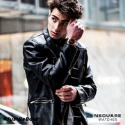 NSQUARE NM01-TOURBILLON 腕錶 - 46mm N35.4玫瑰金/黑色|NM01-陀飛輪 46毫米 N35.4 玫瑰金/黑色