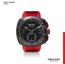 將圖片載入圖庫檢視器 N07.2R BLACK RED (RED STRAP) |N07.2R 黑色 (紅色錶帶)