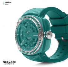 Load image into Gallery viewer, NSQUARE Sweetie Quartz Watch -51mm N19.2 Clear Jade|NSQUARE 甜美系列 石英錶-51毫米 N19.2 翡翠綠色