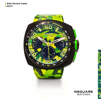 N20.5-GREEN CAMO STRAP|N20.5-綠色迷彩錶帶