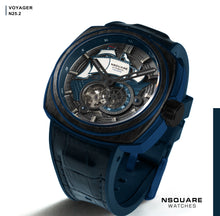 將圖片載入圖庫檢視器 NSQUARE VOYAGER Automatic Watch -51mm N25.2 Blue/Black|NSQUARE 旅行者 自動表-51米 N25.2 藍色/黑色