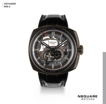 將圖片載入圖庫檢視器 NSQUARE VOYAGER Automatic Watch -51mm N25.3 Gun/Black|NSQUARE 旅行者 自動表-51毫米 N25.3 槍色/黑色