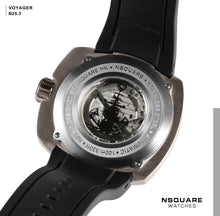 Load image into Gallery viewer, NSQUARE VOYAGER Automatic Watch -51mm  N25.3 Gun/Black|NSQUARE 旅遊者 自動錶-51毫米  N25.3 槍色/黑色