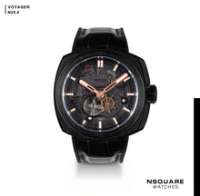 將圖片載入圖庫檢視器 NSQUARE VOYAGER Automatic Watch -51mm N25.4 Black/RG|NSQUARE 旅行者 自動表-51毫米 N25.4黑色/玫瑰金