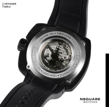 Load image into Gallery viewer, NSQUARE VOYAGER Automatic Watch -51mm  N25.4 Black/RG|NSQUARE 旅遊者 自動錶-51毫米  N25.4黑色/玫瑰金色