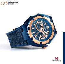 Load image into Gallery viewer, NSquare SnakeKing Automatic Watch 46mm N10.21 Imperial Blue|NSquare蛇皇系列 自動錶 46毫米 N10.21 帝王藍