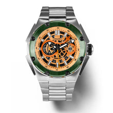 將圖片載入圖庫檢視器 NSQUARE SnakeKing Automatic Watch-46mm N10.9SS Green Magic|NSQUARE蛇皇系列自動表-46毫米N10.9SS魔力綠