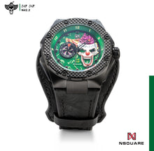 將圖片載入圖庫檢視器 NSQUARE JAPJAP AUTOMATIC WATCH - 46MM N42.2 Violent green|NSQUARE JAPJAP系列 自動表-46毫米 N42.2 狂暴綠限量版