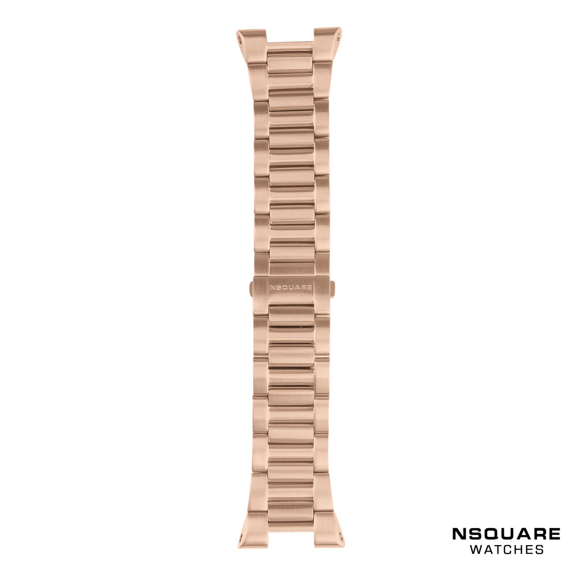 N 10-PVD GOLD BRACELET  | N 10-PVD玫瑰金色鋼錶鏈帶