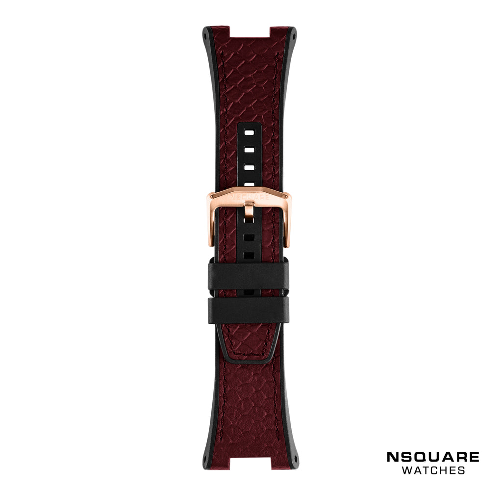 N 10-NIGHT MAROON STRAP|N 10-夜栗紅色錶帶