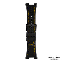 Load image into Gallery viewer, N 10-BLACK STRAP YELLOW STITCH | N 10-黒錶帶黃線