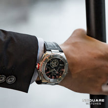 Load image into Gallery viewer, NSQUARE NM01-TOURBILLON Watch - 46mm  N35.2 SS/Black|NM01-陀飛輪 46毫米  N35.2不銹鋼/黑色