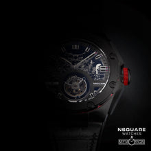 將圖片載入圖庫檢視器 NSQUARE NM01-TOURBILLON Watch - 46mm N35.3 All Black|NM01-陀飛輪 46毫米 N35.3 全黑色