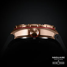 Load image into Gallery viewer, NSQUARE NM01-TOURBILLON Watch - 46mm  N35.4Rose Gold/Black|NM01-陀飛輪 46毫米  N35.4 玫瑰金/黑