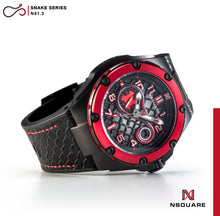 Load image into Gallery viewer, NSquare Snake Special Edition Automatic Watch - 46mm N51.3 Firestorm Red|NSquare蛇系列 特別版本 自動錶 - 46毫米 N51.3火暴紅