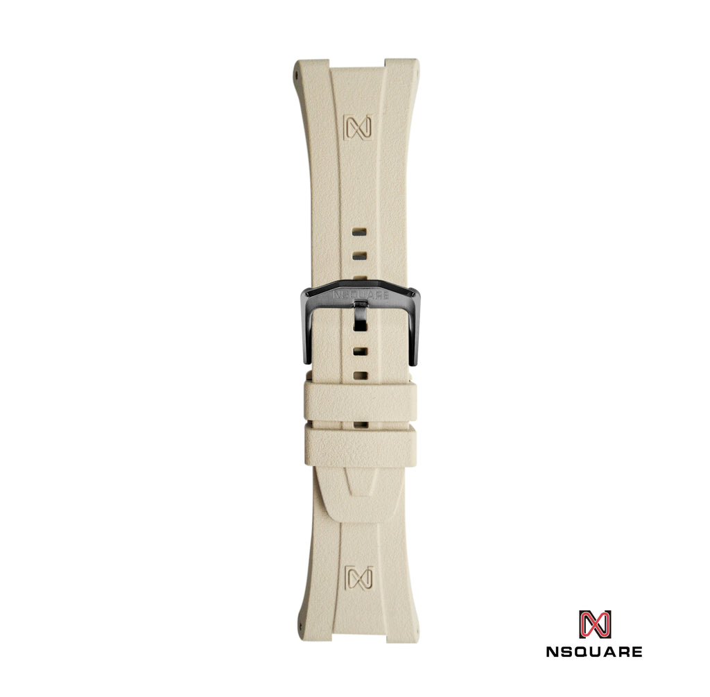 N59.5 大地色橡膠錶帶|N59.5 土色橡膠帶