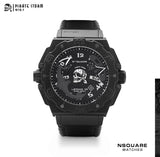 NSQUARE PirateStorm Automatic Watch - 48mm N15.1 All Black|海盜風暴 自動錶 - 48mm N15.1 黑色