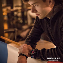 Load image into Gallery viewer, NSquare PirateStorm Automatic Watch - 48mm N15.3 Pirate Blue|NSquare海盜風暴 自動錶 - 48mm N15.3 海盜藍/紅色