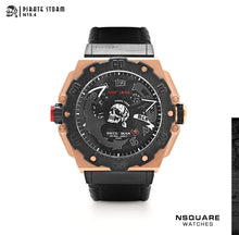 Load image into Gallery viewer, N15.4 Black Leather Strap|N15.4 黑色真皮帶