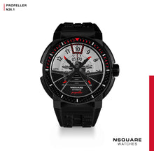 將圖片載入圖庫檢視器 NSQUARE Propeller Automatic Watch - 48mm N26.1 BlackWhite|NSQUARE螺旋槳自動表-48毫米N26.1黑色白色