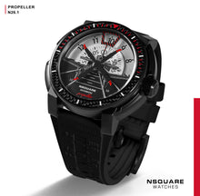 將圖片載入圖庫檢視器 NSQUARE Propeller Automatic Watch - 48mm N26.1 BlackWhite|NSQUARE螺旋槳自動表-48毫米N26.1黑色白色