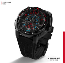 將圖片載入圖庫檢視器 NSQUARE Propeller Automatic Watch - 48mm N26.2 Black|NSQUARE 螺旋槳表 自動表-48毫米 N26.2 黑色