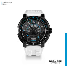 將圖片載入圖庫檢視器 NSQUARE Propeller Automatic Watch - 48mm N26.3 White|NSQUARE 螺旋槳表 自動表-48毫米 N26.3 白色