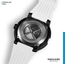 將圖片載入圖庫檢視器 NSQUARE Propeller Automatic Watch - 48mm N26.3 White|NSQUARE 螺旋槳表 自動表-48毫米 N26.3 白色