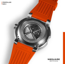 Load image into Gallery viewer, NSQUARE Propeller Automatic Watch - 48mm N26.4 Orange|NSQUARE 螺旋槳 自動錶-48毫米 N26.4 橙色