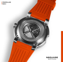 將圖片載入圖庫檢視器 NSQUARE Propeller Automatic Watch - 48mm N26.4 Orange|NSQUARE 螺旋表 自動表-48毫米 N26.4 橙色