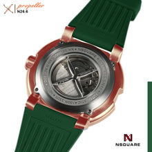 將圖片載入圖庫檢視器 NSQUARE Propeller Automatic Watch - 48mm N26.6 Green|NSQUARE 螺旋槳表 自動表-48毫米 N26.6綠色