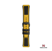 N39.1 Dual Color Rubber Strap - Yellow/Black|N39.1 雙色橡膠帶 - 黃/黑