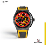 NSquare MultiColoured Series Automatic Watch - 44mm N39.1 Sunny Yellow|NSquare MultiColoured系列 自動錶 44毫米 N39.1 烈豔黃